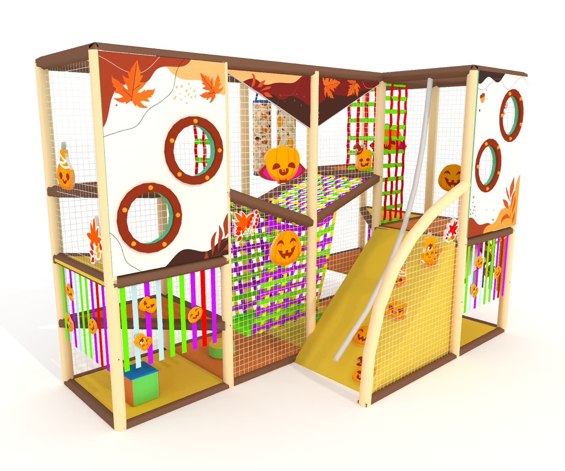Children's Play Labyrinths in 3ds Max